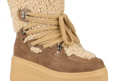 Γυναικεία Μποτάκια | Υφαντίδης | 343108 | Μπεζ - Υφαντίδης - 